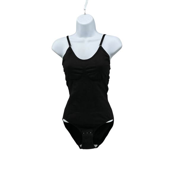 Hey Shape Large Black Bodysuit Shareware Sleeveless - Picture 2 of 4